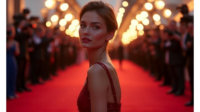 Australian actor on Oscar red carpet