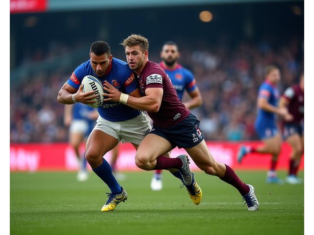 NRL State of Origin match action