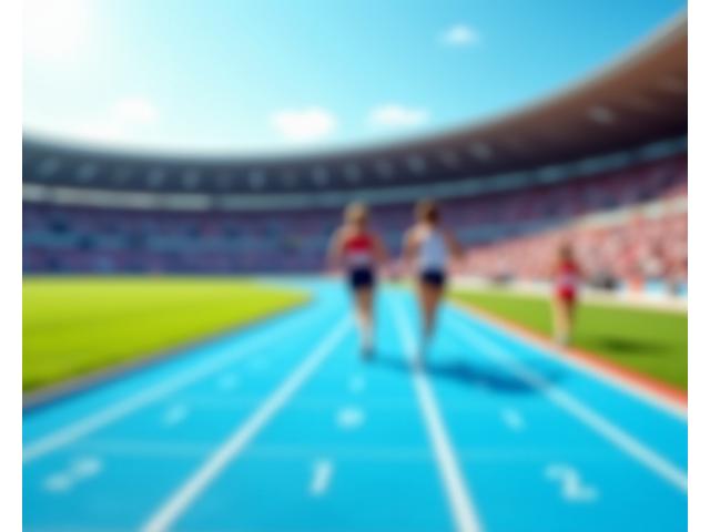 Athletics track and field event